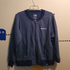 Ellucian Blue Sweater Zip Up 3XL